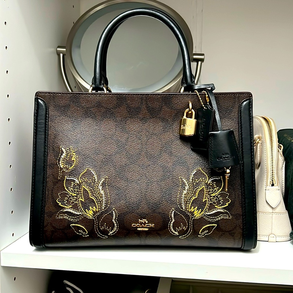 Coach Zoe carryall bag